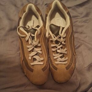 Denver Hayes Brown and Tan Athletic Shoes
